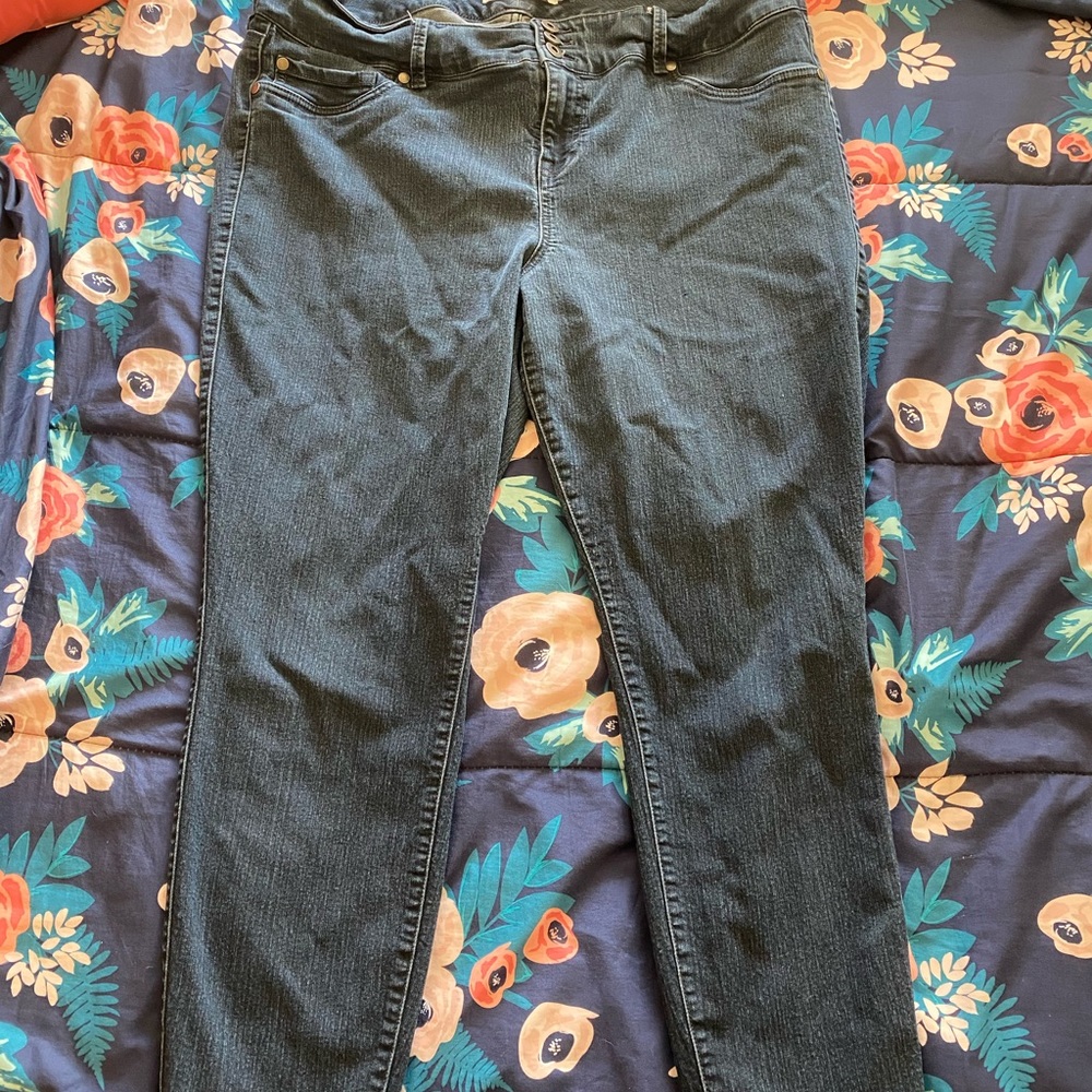Torrid Size 22 Jeggings Dark Blue